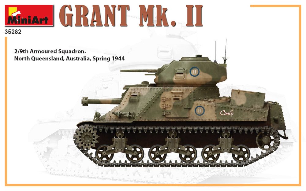 MiniArt MT35282 Grant Mk.II w/Workable WE210 Tracks 1:35