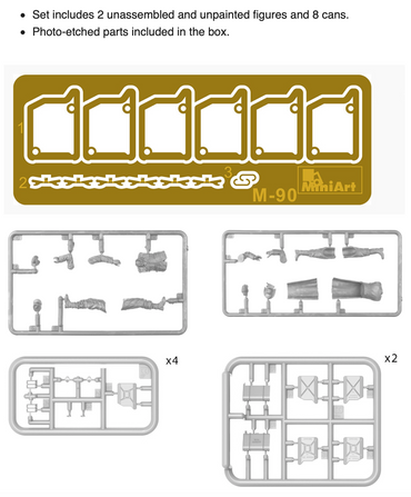 MiniArt MT35286 1:35 GERMAN SOLDIERS WITH JERRY CANS