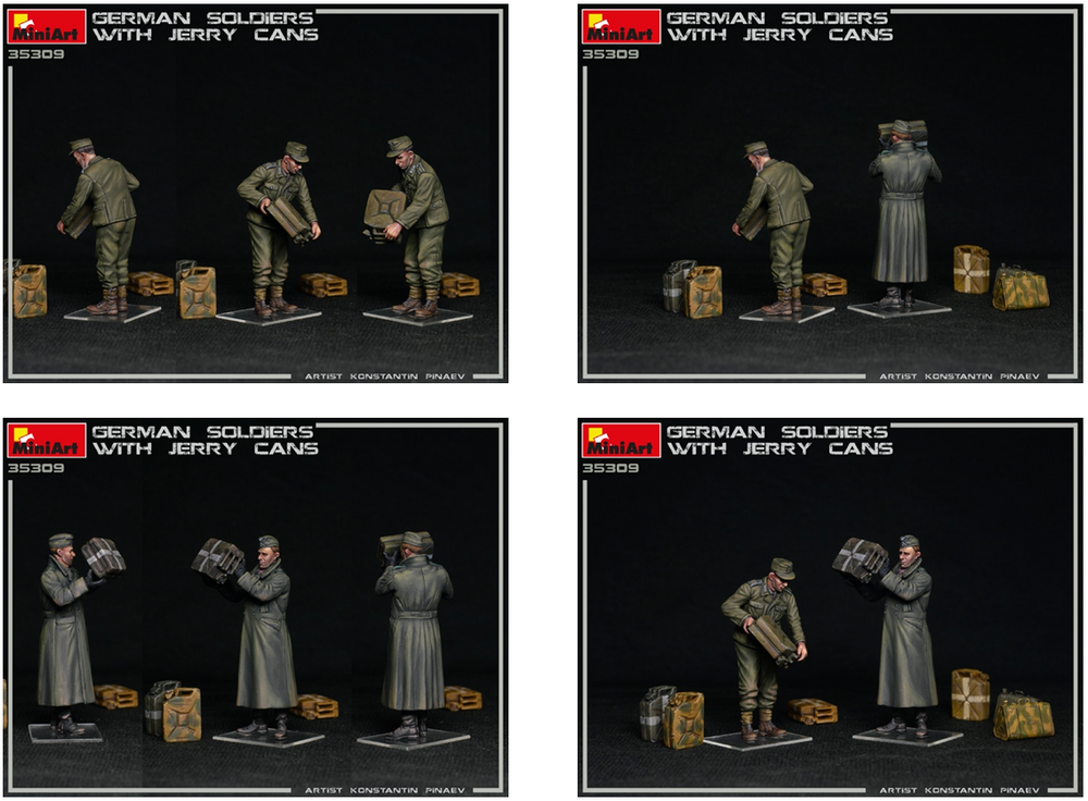 MiniArt MT35286 1:35 GERMAN SOLDIERS WITH JERRY CANS