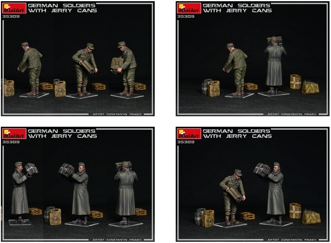 MiniArt MT35286 1:35 GERMAN SOLDIERS WITH JERRY CANS