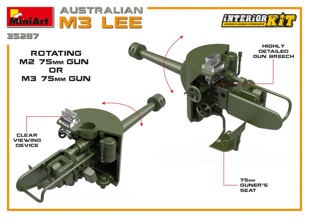 MiniArt MT35287 1:35 AUSTRALIAN M3 LEE
