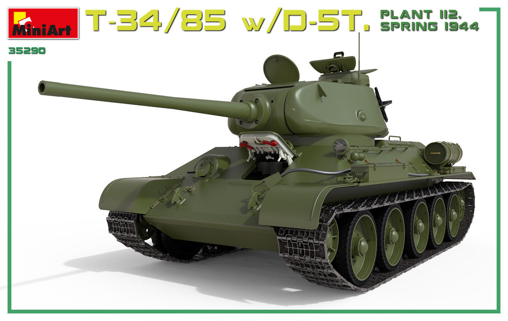 MiniArt MT35290 1:35 Soviet T-34/85 w/D-5T