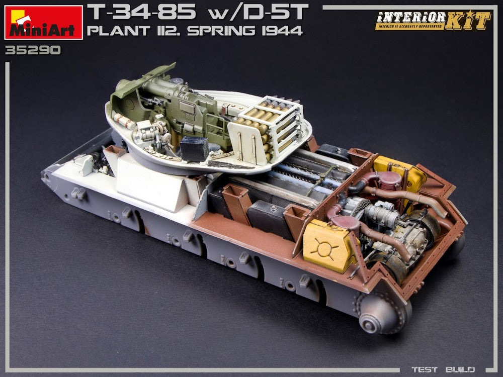 MiniArt MT35290 1:35 Soviet T-34/85 w/D-5T