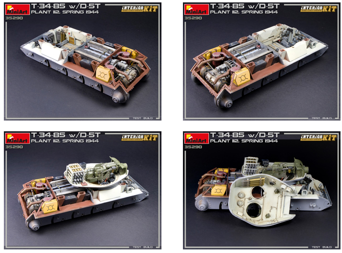 MiniArt MT35290 1:35 Soviet T-34/85 w/D-5T