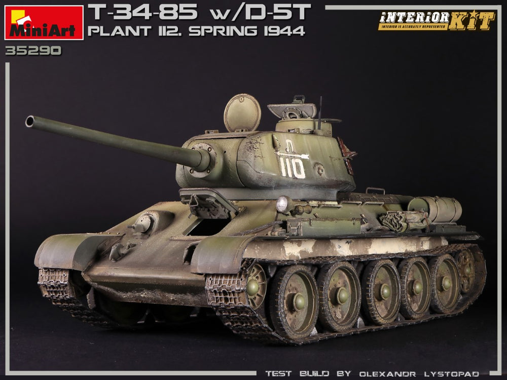 MiniArt MT35290 1:35 Soviet T-34/85 w/D-5T