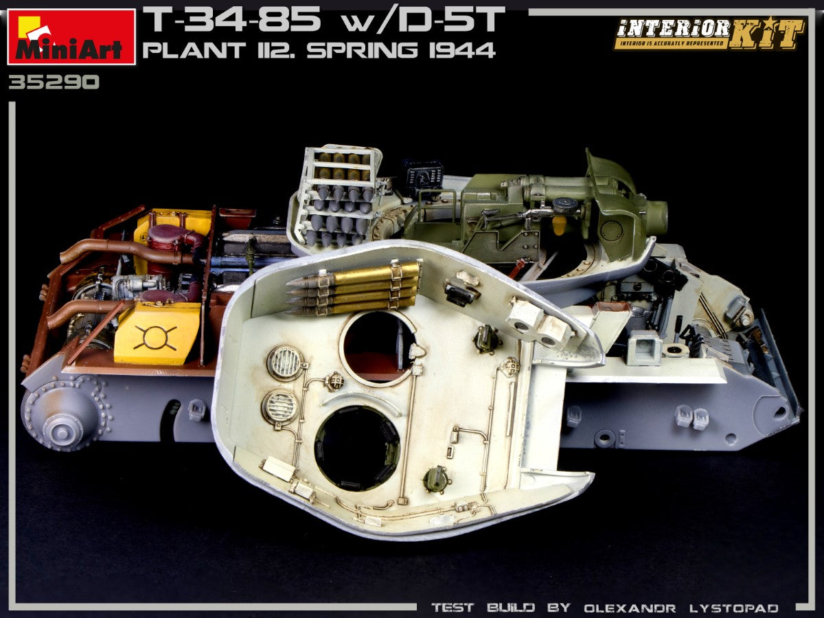 MiniArt MT35290 1:35 Soviet T-34/85 w/D-5T