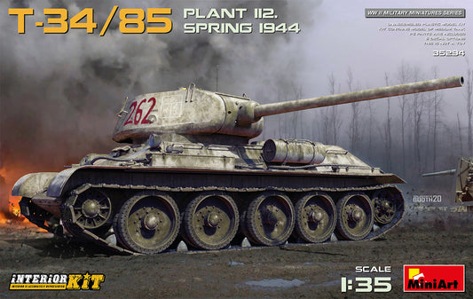 MiniArt MT35294 1:35 Soviet T-34/85 PLANT 112