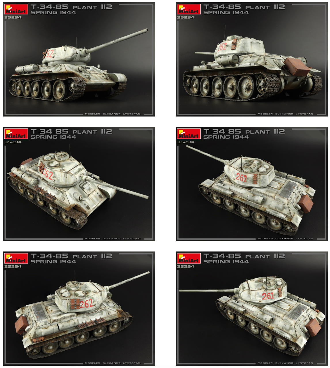 MiniArt MT35294 1:35 Soviet T-34/85 PLANT 112