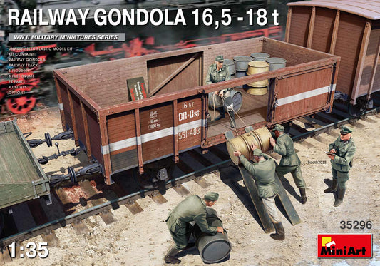MiniArt MT35296 Railway Gondola 16.5-18t Detail Kit 1:35