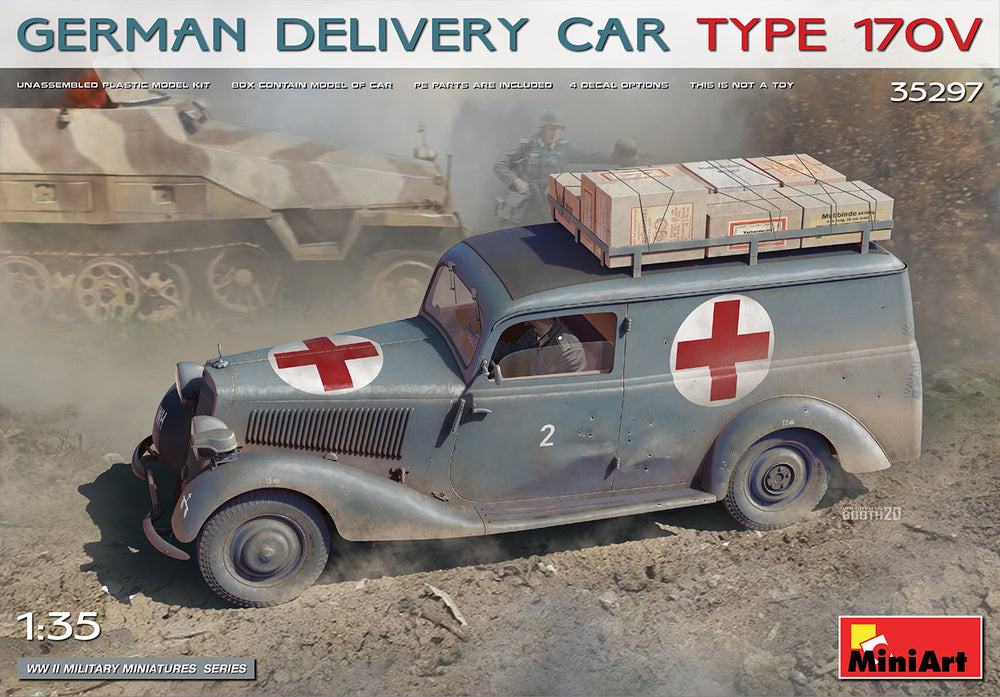 MiniArt MT35297 1:35 GERMAN DELIVERY CAR TYPE 170V