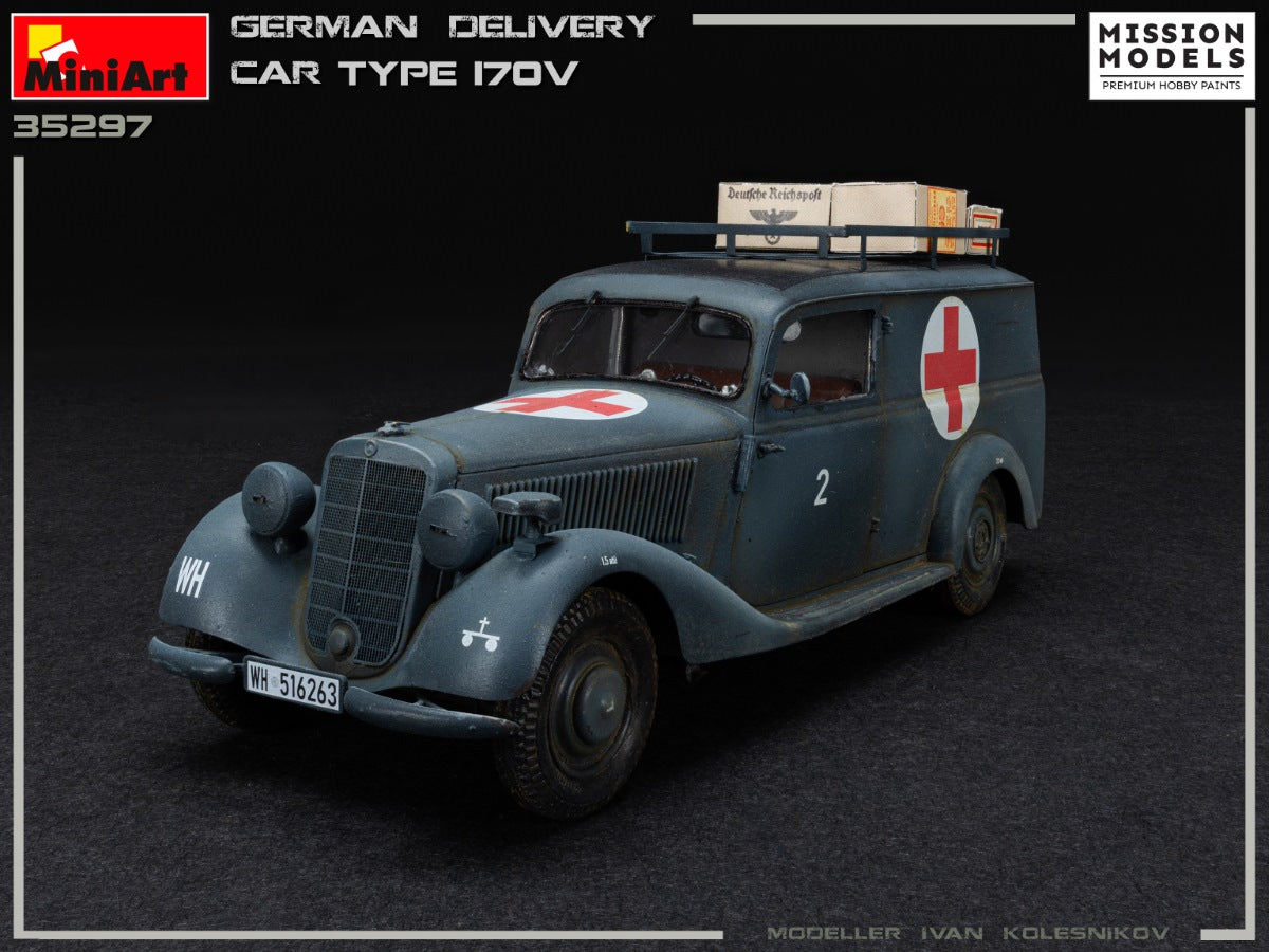 MiniArt MT35297 1:35 GERMAN DELIVERY CAR TYPE 170V