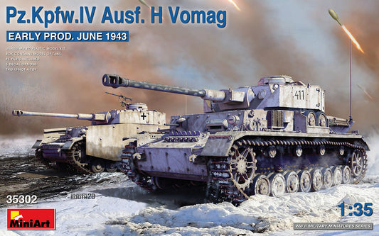 MiniArt MT35302 1:35 Pz.Kpfw.IV Ausf.H Vomag