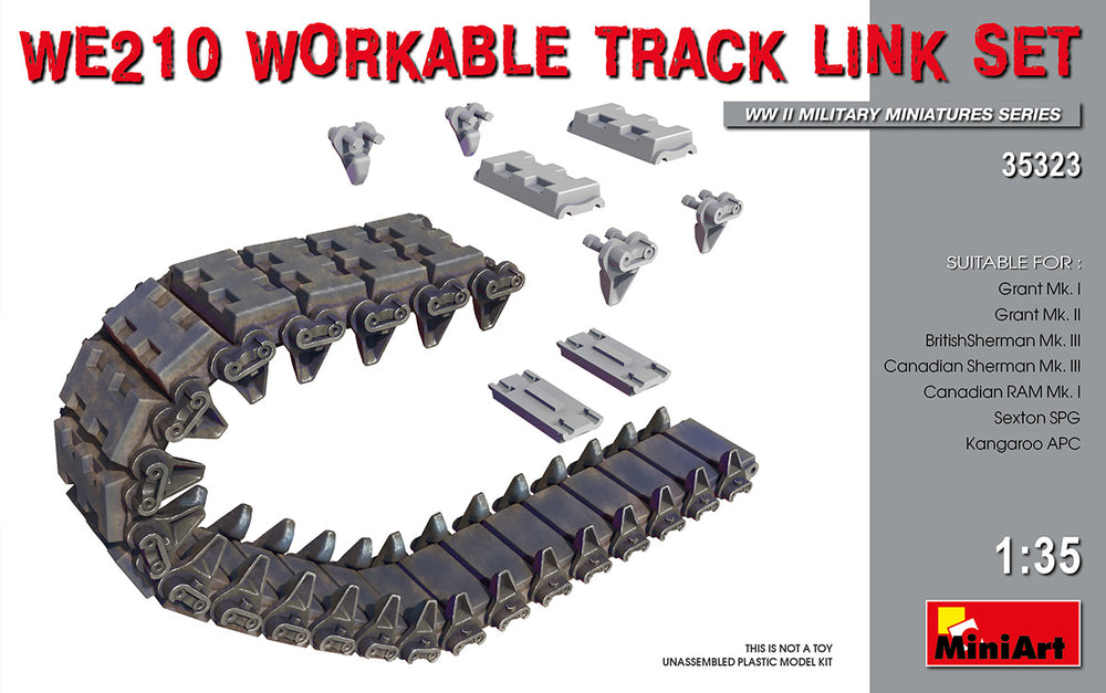MiniArt MT35323 WE210 Workable Track Link Set 1:35