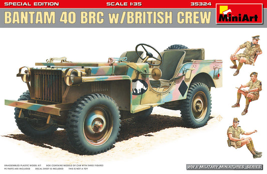 MiniArt MT35324 1:35 BANTAM 40 BRC w/BRITISH CREW