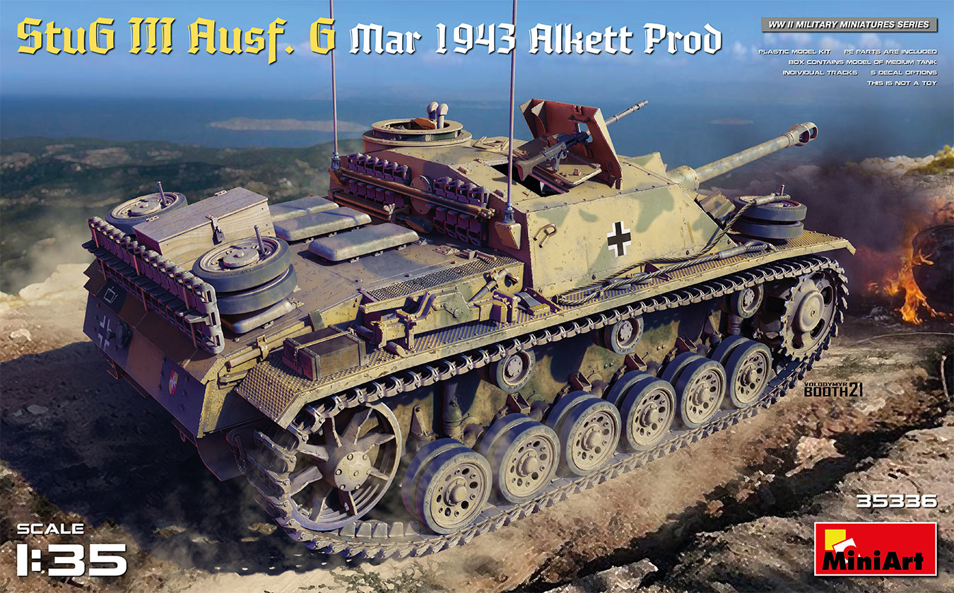 MiniArt MT35336 StuG.III Ausf.G Alkett March 1943 1:35
