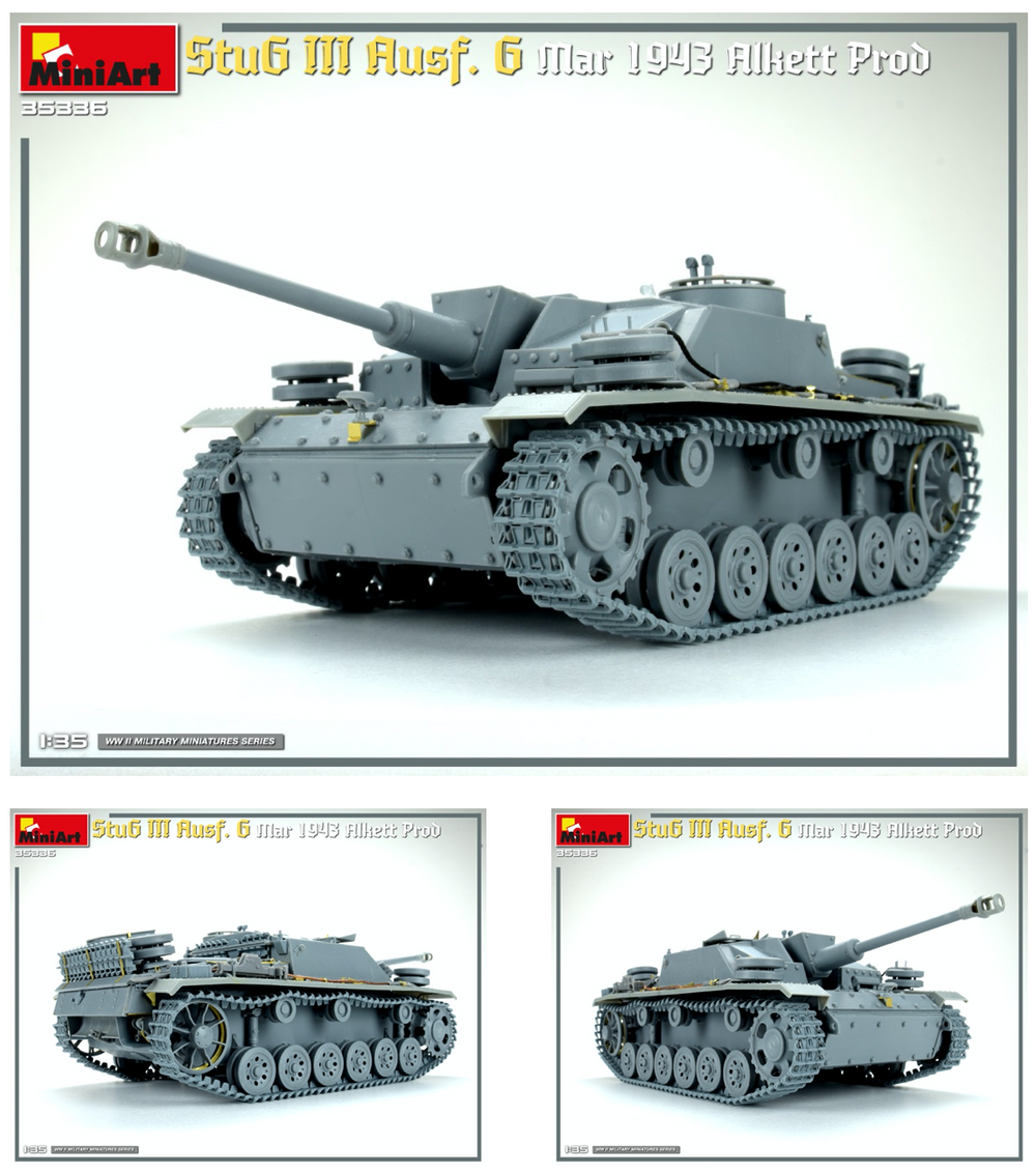 MiniArt MT35336 StuG.III Ausf.G Alkett March 1943 1:35