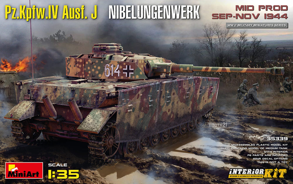 MiniArt MT35339 1:35 Pz.Kpfw.IV Ausf.J Nibelungenwerk