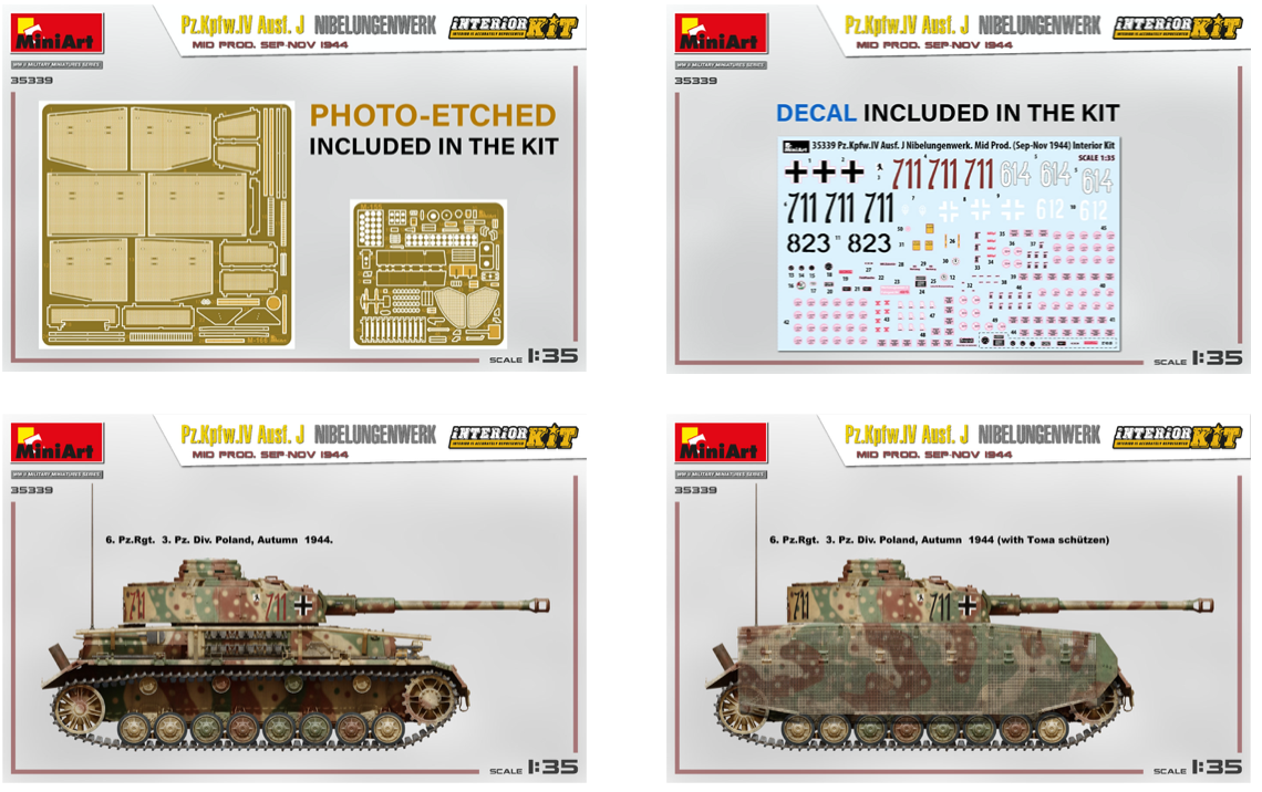 MiniArt MT35339 1:35 Pz.Kpfw.IV Ausf.J Nibelungenwerk