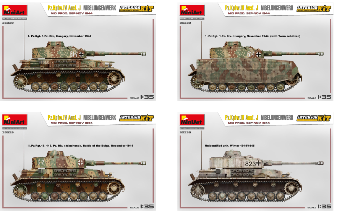 MiniArt MT35339 1:35 Pz.Kpfw.IV Ausf.J Nibelungenwerk