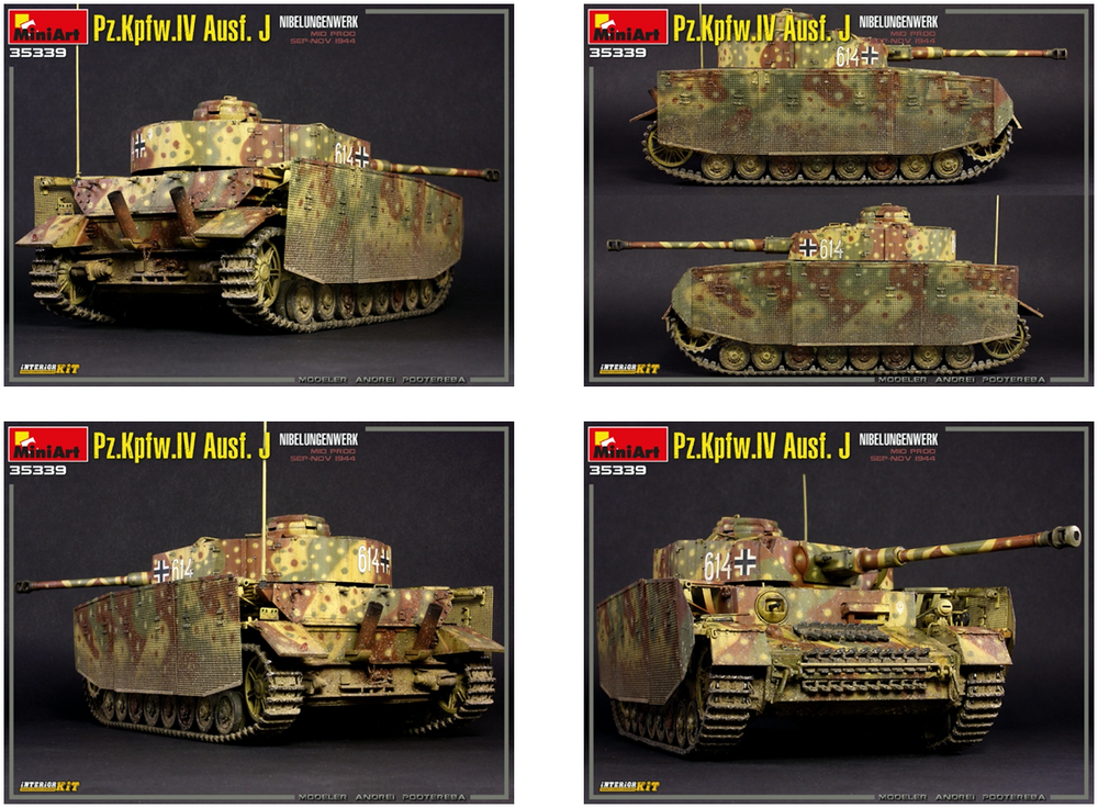 MiniArt MT35339 1:35 Pz.Kpfw.IV Ausf.J Nibelungenwerk
