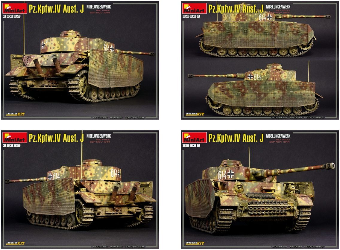 MiniArt MT35339 1:35 Pz.Kpfw.IV Ausf.J Nibelungenwerk