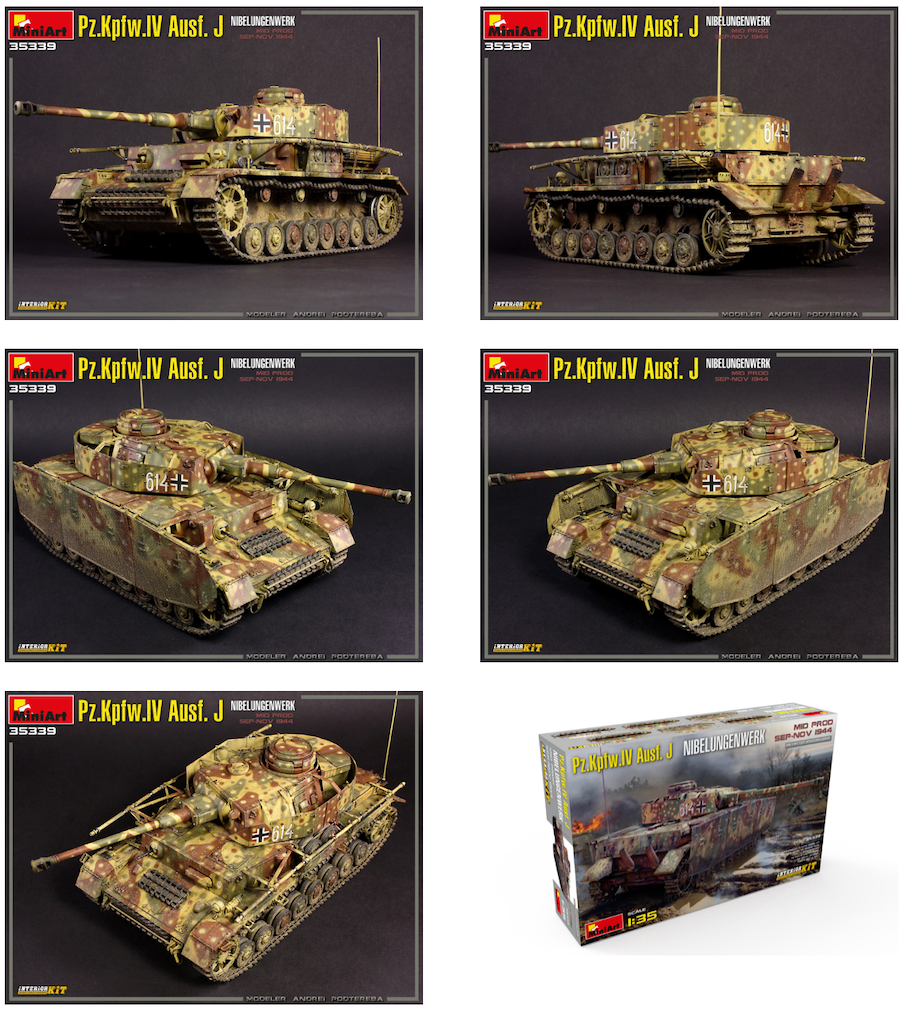 MiniArt MT35339 1:35 Pz.Kpfw.IV Ausf.J Nibelungenwerk