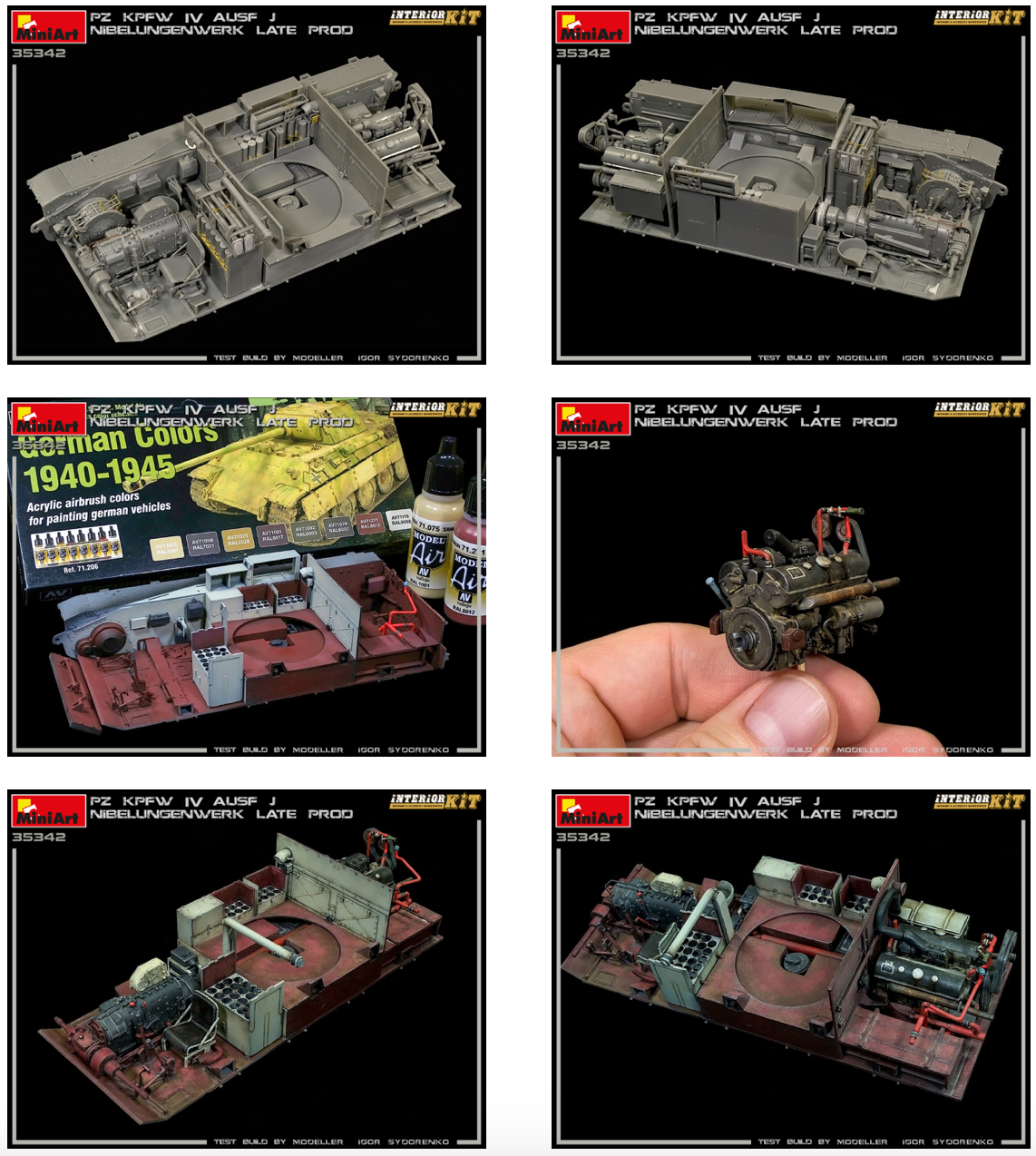 MiniArt MT35342 1:35 Pz.Kpfw.IV Ausf.J Nibelungenwerk Late Prod.