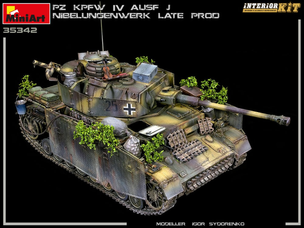 MiniArt MT35342 1:35 Pz.Kpfw.IV Ausf.J Nibelungenwerk Late Prod.
