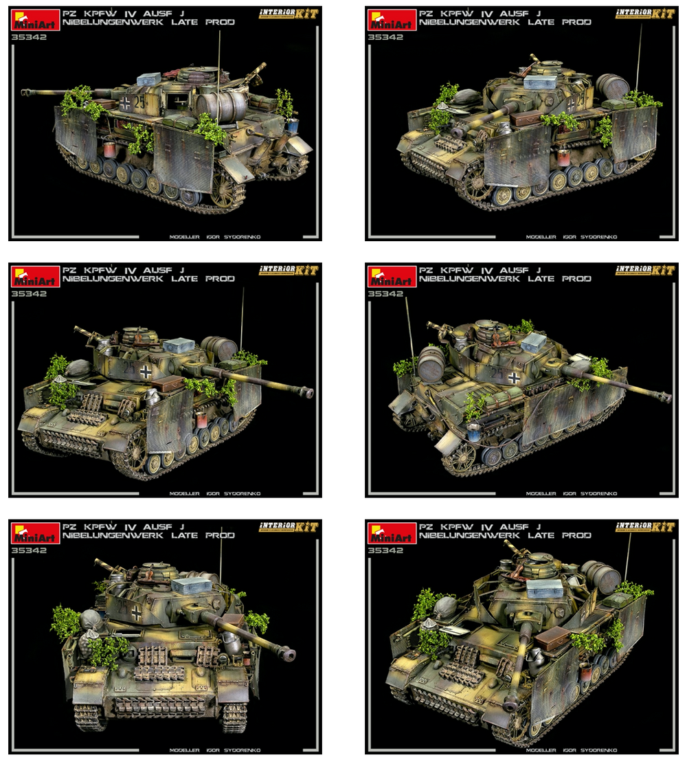 MiniArt MT35342 1:35 Pz.Kpfw.IV Ausf.J Nibelungenwerk Late Prod.