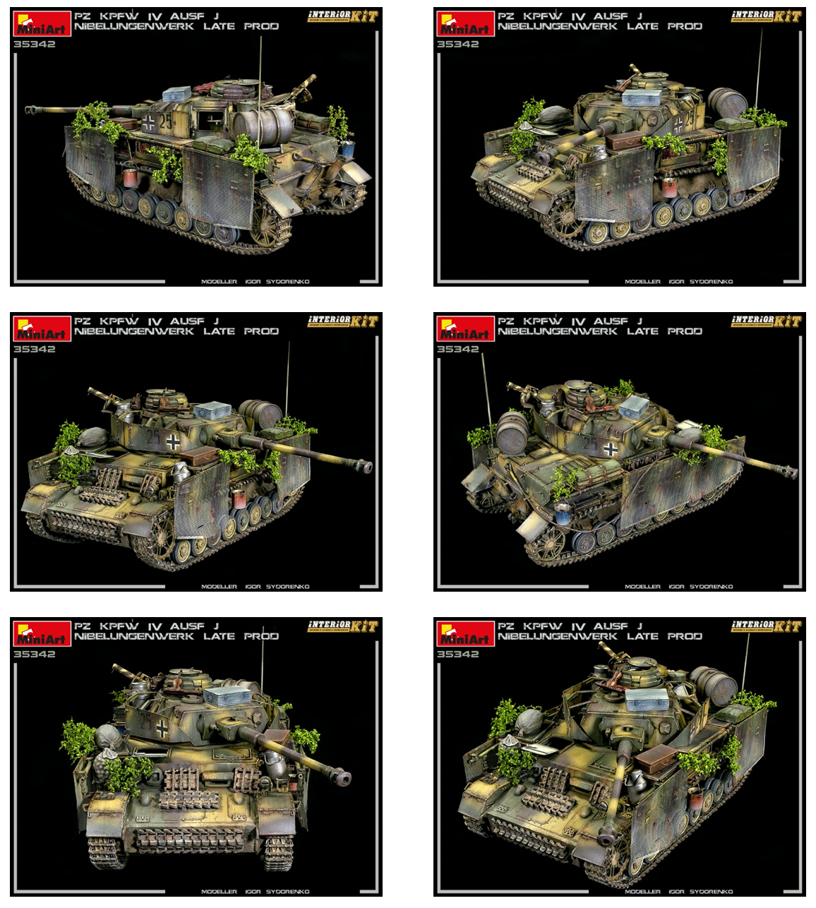 MiniArt MT35342 1:35 Pz.Kpfw.IV Ausf.J Nibelungenwerk Late Prod.
