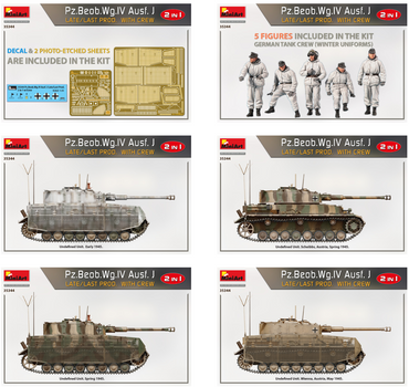 MiniArt MT35344 1:35 Pz.Beob.Wg.IV Ausf.J LATE/LAST PROD