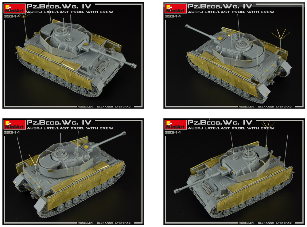 MiniArt MT35344 1:35 Pz.Beob.Wg.IV Ausf.J LATE/LAST PROD