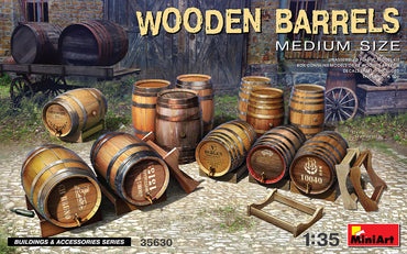MiniArt MT35630 1:35 WOODEN BARRELS