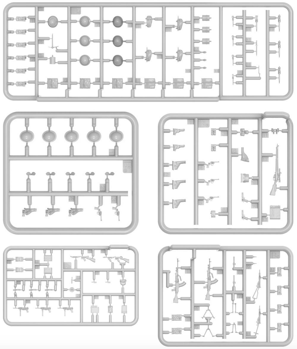 MiniArt MT35361 1:35 BRITISH WEAPONS & EQUIPMENT FOR TANK CREW & INFANTRY