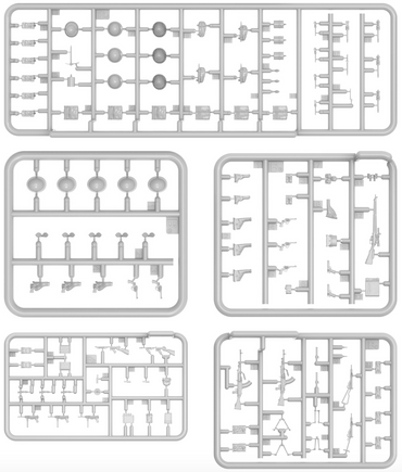MiniArt MT35361 1:35 BRITISH WEAPONS & EQUIPMENT FOR TANK CREW & INFANTRY