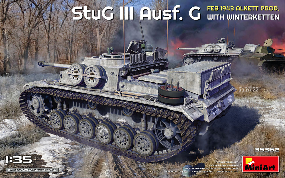 MiniArt MT35362 1:35 Sturmgeschutz/StuG.III Ausf.G FEB 1943