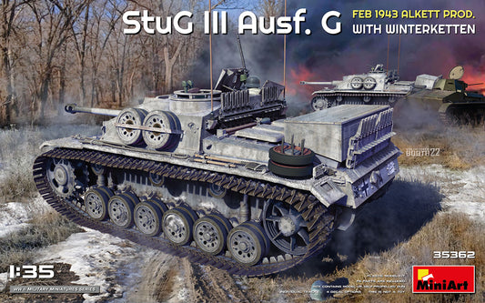 MiniArt MT35362 1:35 Sturmgeschutz/StuG.III Ausf.G FEB 1943