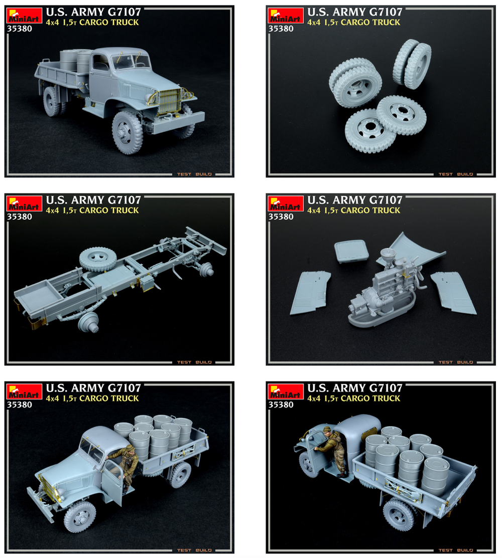 MiniArt MT35380 1:35 G7107 4X4 1,5t U.S