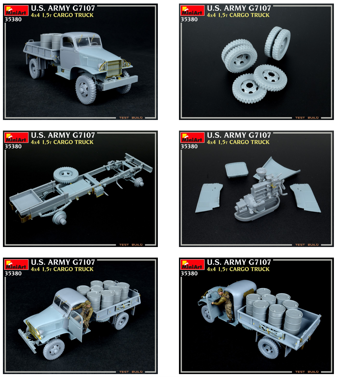 MiniArt MT35380 1:35 G7107 4X4 1,5t U.S