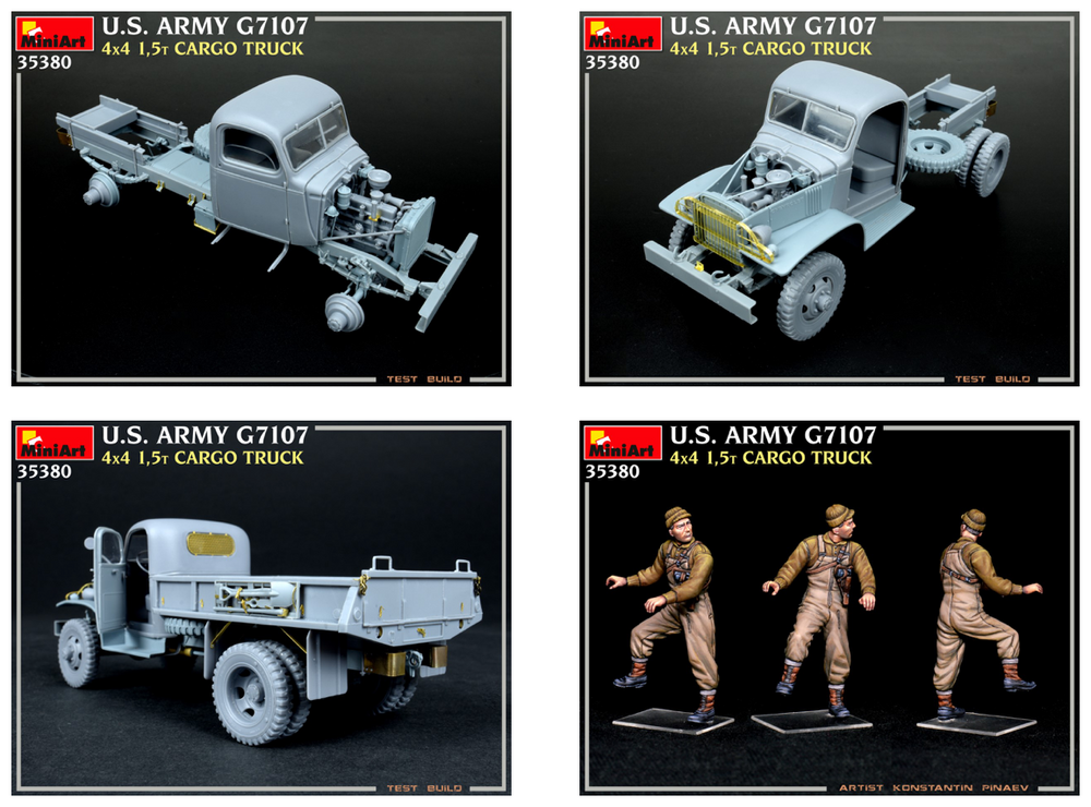 MiniArt MT35380 1:35 G7107 4X4 1,5t U.S