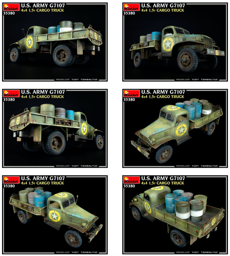 MiniArt MT35380 1:35 G7107 4X4 1,5t U.S