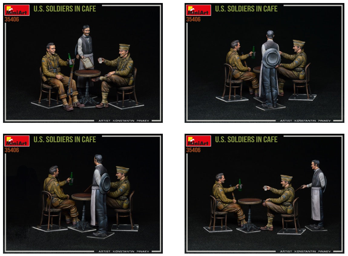 MiniArt MT35406 1:35 US SOLDIERS IN CAFE