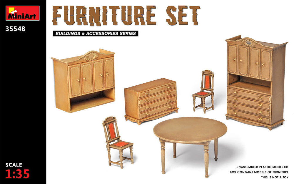 MiniArt MT35548 1:35 Furniture Set