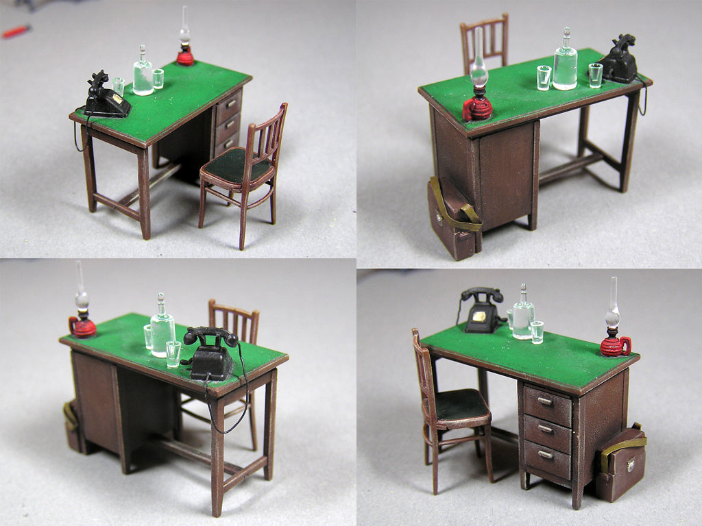 MiniArt MT35564 1:35 Office Furniture and Accessories