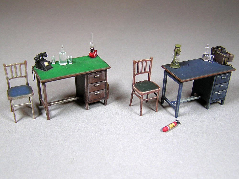 MiniArt MT35564 1:35 Office Furniture and Accessories