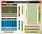 MiniArt MT35569 1:35 Cafe Furniture