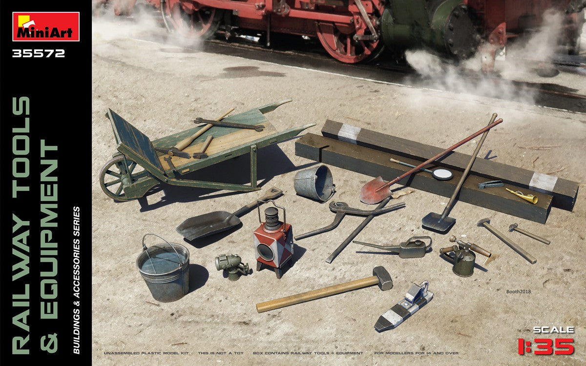 MiniArt MT35572 1:35 Railway tools and equipment