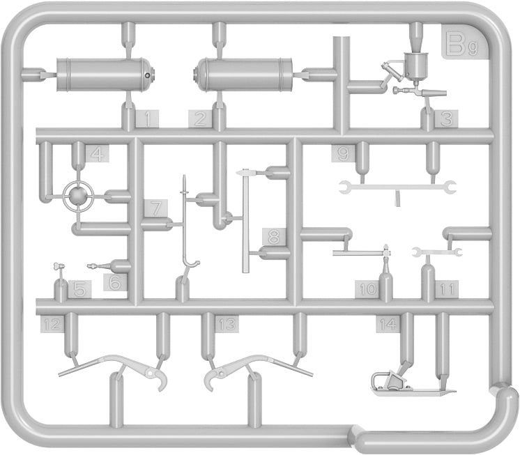 MiniArt MT35572 1:35 Railway tools and equipment