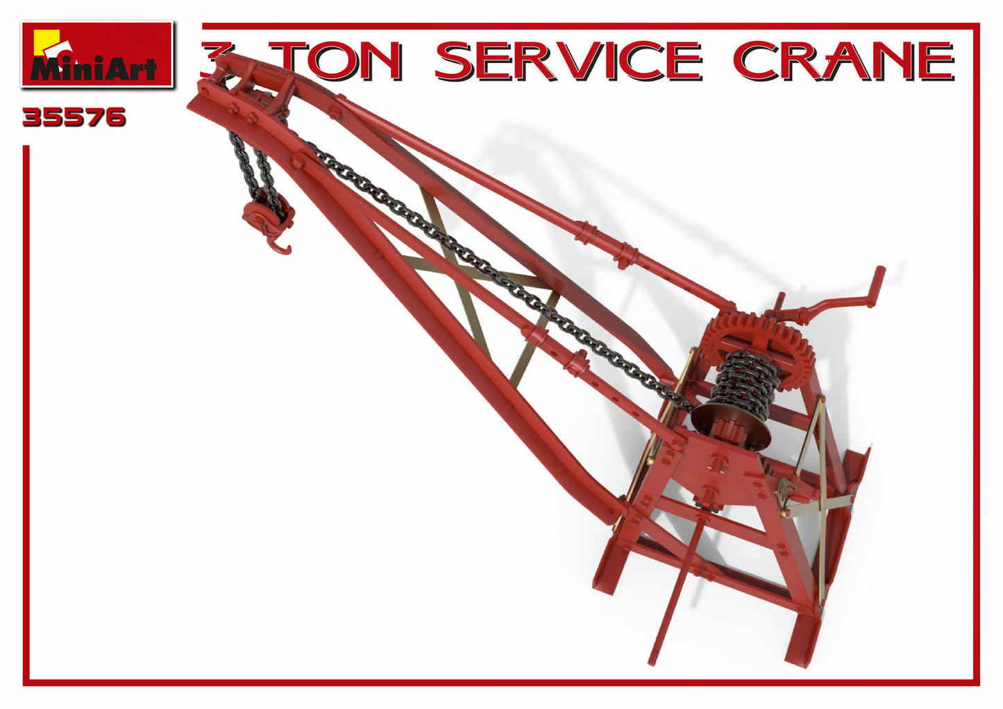 MiniArt MT35576 1:35 3 Ton Service Crane Kit