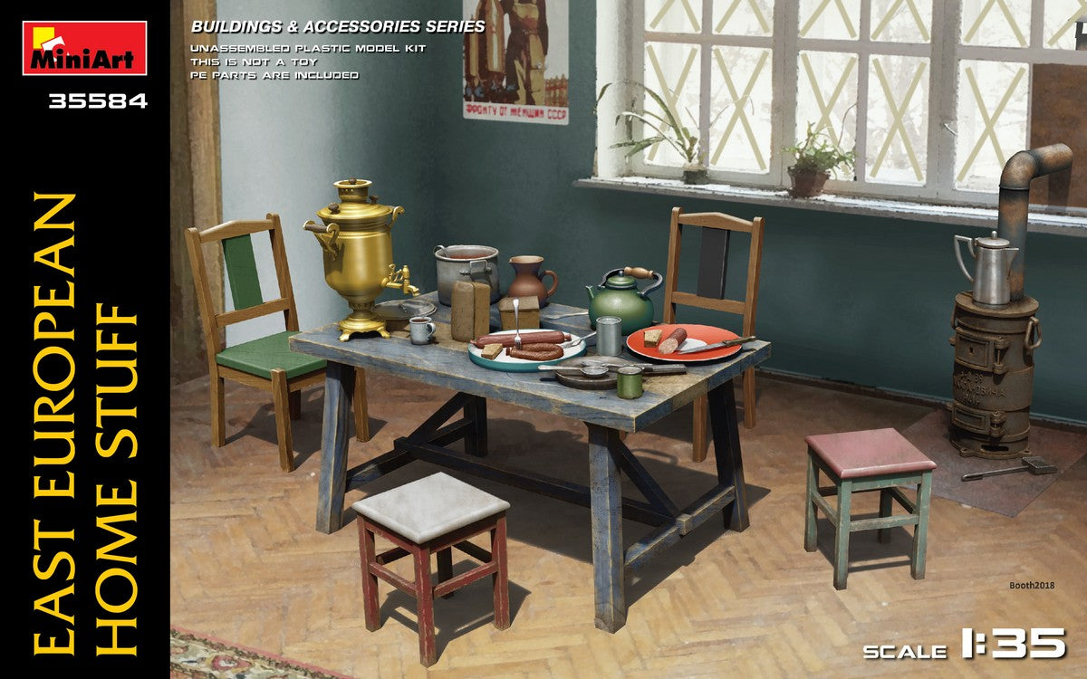 MiniArt MT35584 1:35 East European Home Stuff